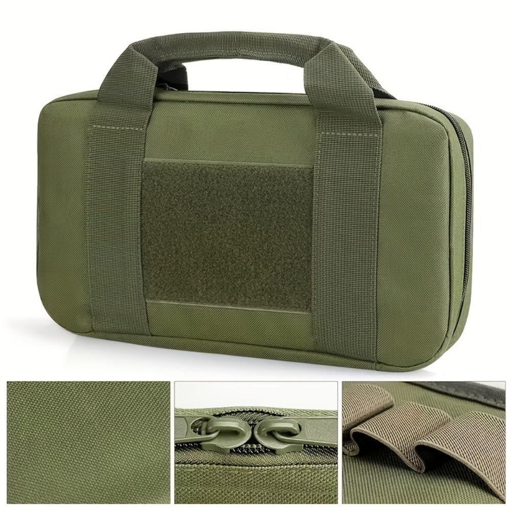2pcs Lightweight Oxford Cloth EDC Tote Bag And Waist Slip Cover, Durable Outdoor Sports Tote Bag With Reinforced Handles And Closure, A Perfect Gift For Men.