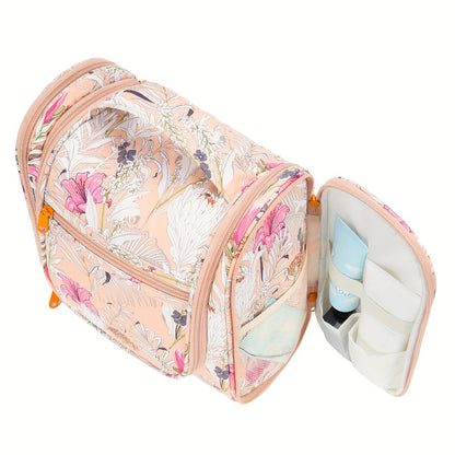 Travel Makeup Bag – 17 Colors, Large Capacity, Multi Pocket, Lightweight | Bag Vero – detail view 48