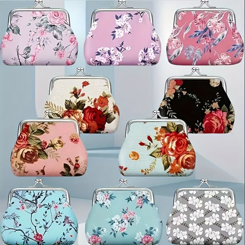 Women's Wallet – Mini, Flower Coin Set Of Small | Bag Vero – detail view 5