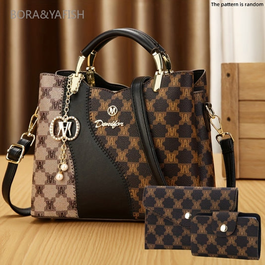 Women'S Shoulder Bag - Unique Design, New Fashion Multi-Piece Set, Versatile Crossbody Bag, Stylish And High-Quality, Casual Tote Bag