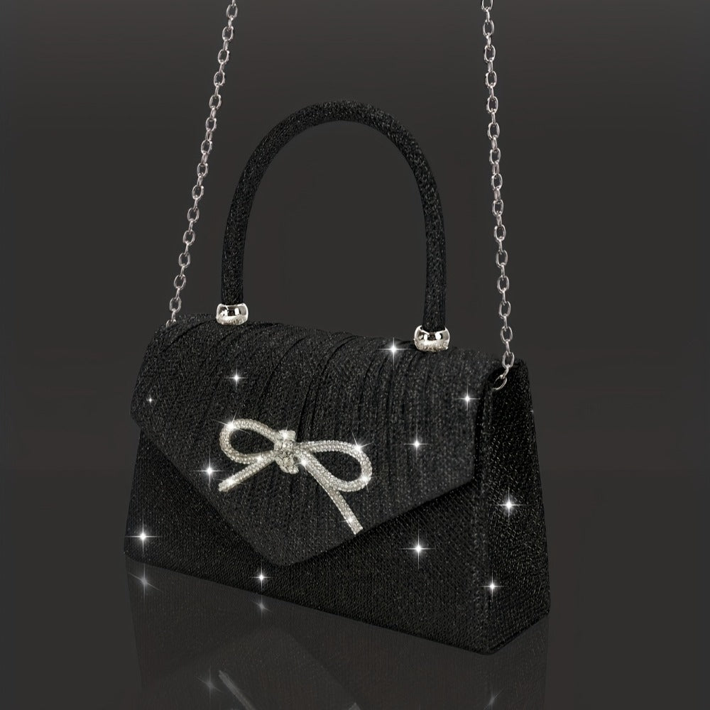 Women's Wallet – Sequin Clutch Rhinestone Jewelry Set | Bag Vero – detail view 10