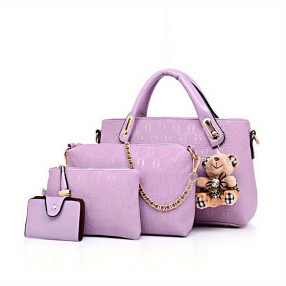 Crossbody Bag for Women – 4-Piece, Large Capacity | Bag Vero – detail view 14