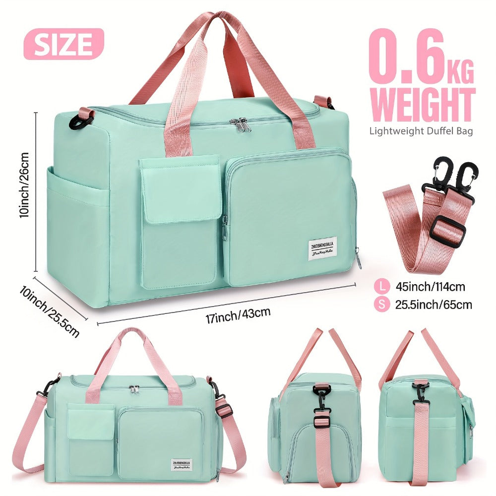Gym Duffel Bag – 2PCS, Large Capacity, Lightweight, for Travel | Bag Vero – detail view 5