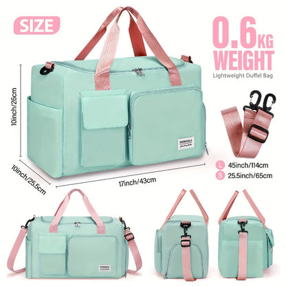 Gym Duffel Bag – 2PCS, Large Capacity, Lightweight, for Travel | Bag Vero – detail view 5