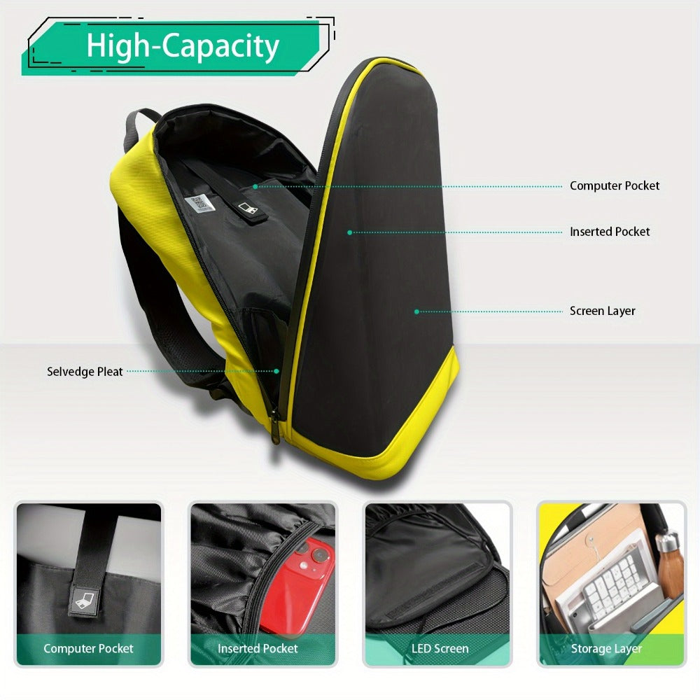 Backpack for Women – Led Smart Pixel Display Screen | Bag Vero – detail view 7