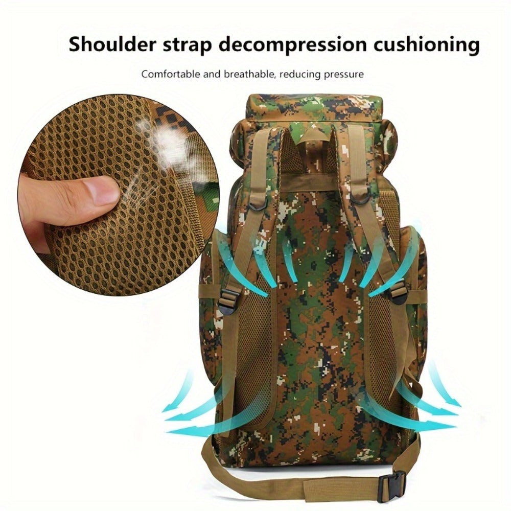 Men's Women's Hiking Backpack for Camping Backpack Rucksack Days Assault Pack for Climbing