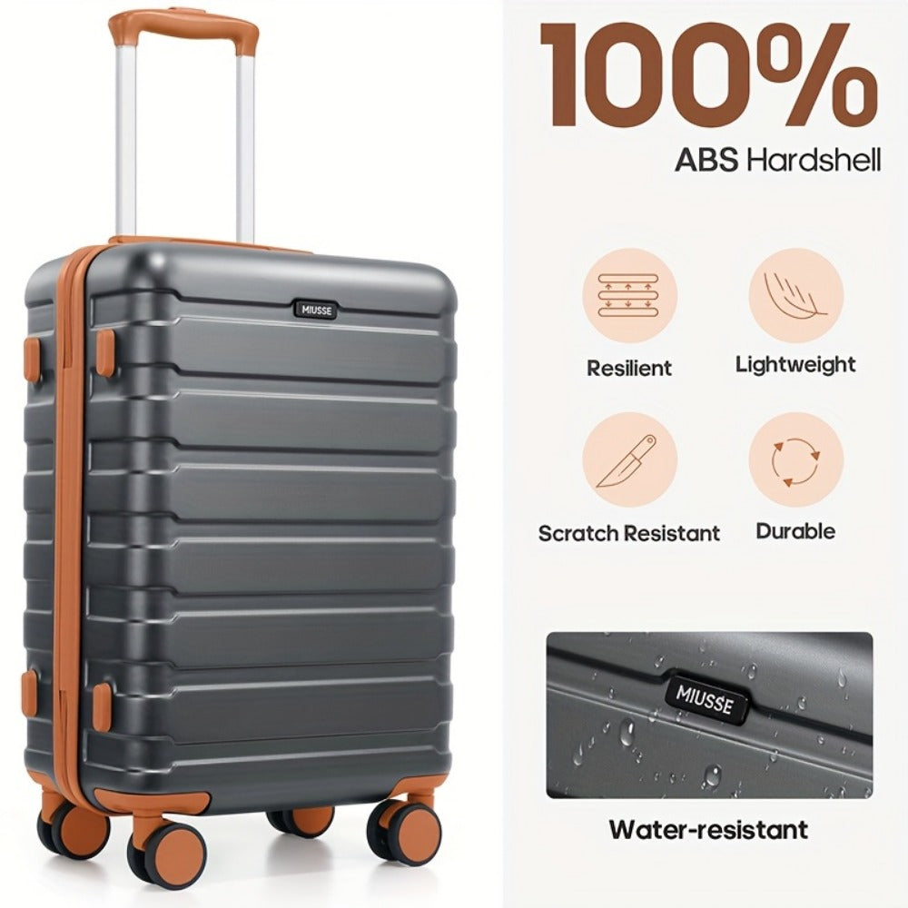 Travel Toiletry Bag – 3 Piece, 20 Inch, TSA Lock, Spinner Wheels | Bag Vero – detail view 4