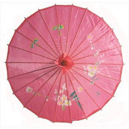 Small 22" Japanese Chinese Umbrella Parasol Ideal for Weddings, Parties, Photography, Costumes, Cosplay, and Decorative Events