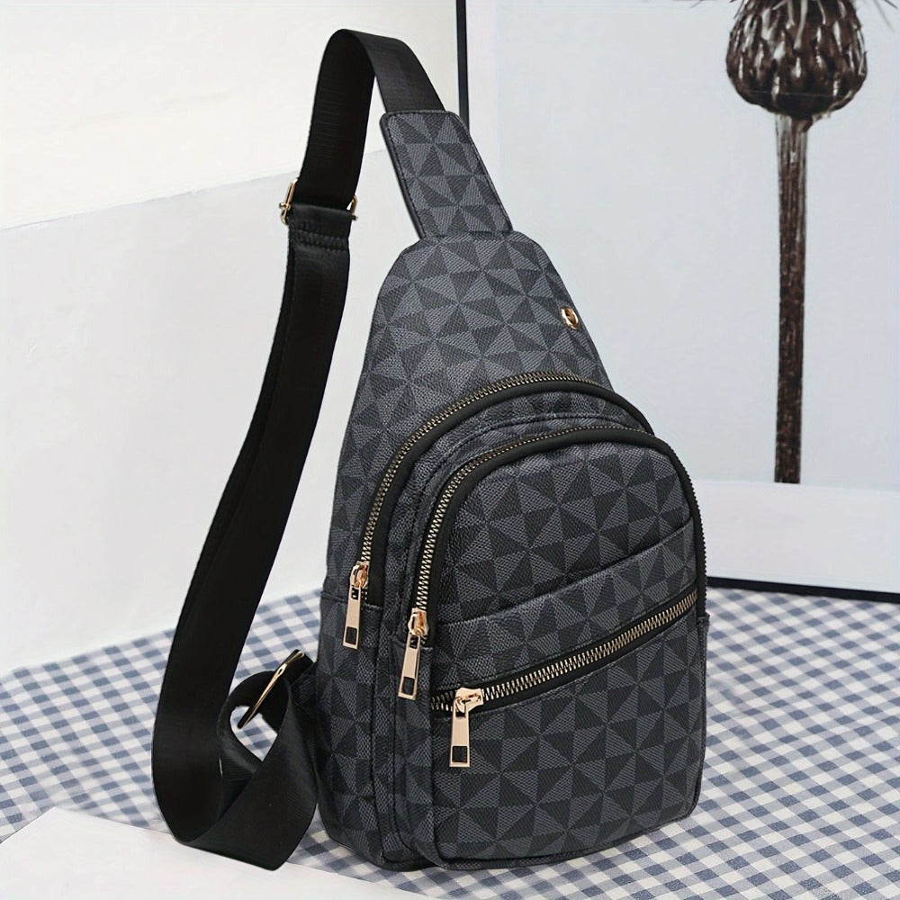 Waist Bag – for Travel, Small Geometric Pattern Waist Chest | Bag Vero – detail view 10