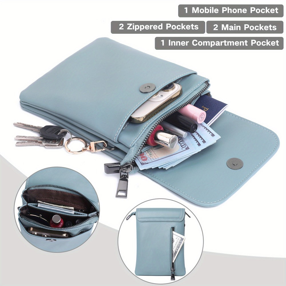 Crossbody Bag for Women – PU Leather, Adjustable Strap, Mini, for Travel | Bag Vero – detail view 13