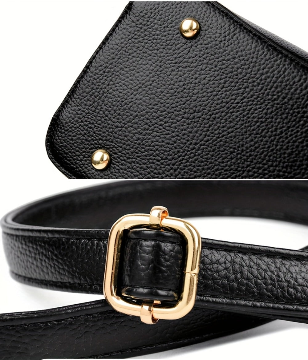 Fashionable Women's Handbag High-Quality Fabric Mom Bag Simple Single Shoulder Crossbody Bag Three-Layer Large Capacity Vintage Tote Bag