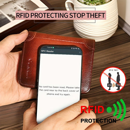 Men's Wallet – RFID Blocking, Top Grain Cowhide Rfid Blocking | Bag Vero – detail view 7