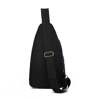Men's Casual Chest Bag - Trendy Sports Crossbody with Adjustable Strap, Multifunctional Shoulder Sling in Red