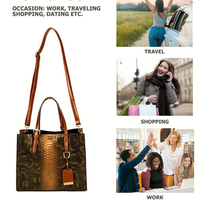 Tote Bag for Women – 3 Piece, 6 Colors | Bag Vero – detail view 15