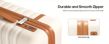 Travel Toiletry Bag – 3 Piece, 20 Inch, TSA Lock, Spinner Wheels | Bag Vero – detail view 20