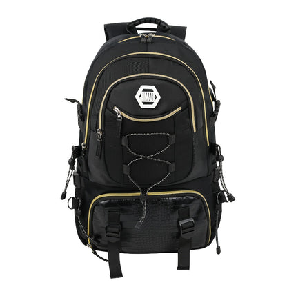 Chic Travel Backpack Suitable for Both Genders - Ideal for Work Commutes And Leisure Journeys, Featuring a USB Charging Port for Convenient Use While Traveling