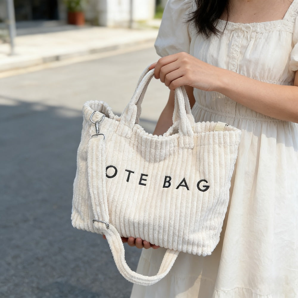 Tote Bag for Women – 2-Piece, Large Capacity, Adjustable Strap, for Work | Bag Vero – detail view 14