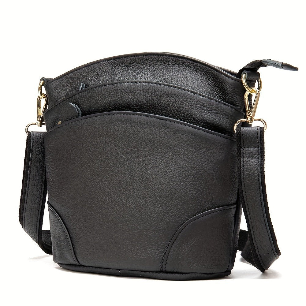 Shoulder Bag for Women – Polyester, Houndstooth Gold Chain M Emblem | Bag Vero – detail view 22
