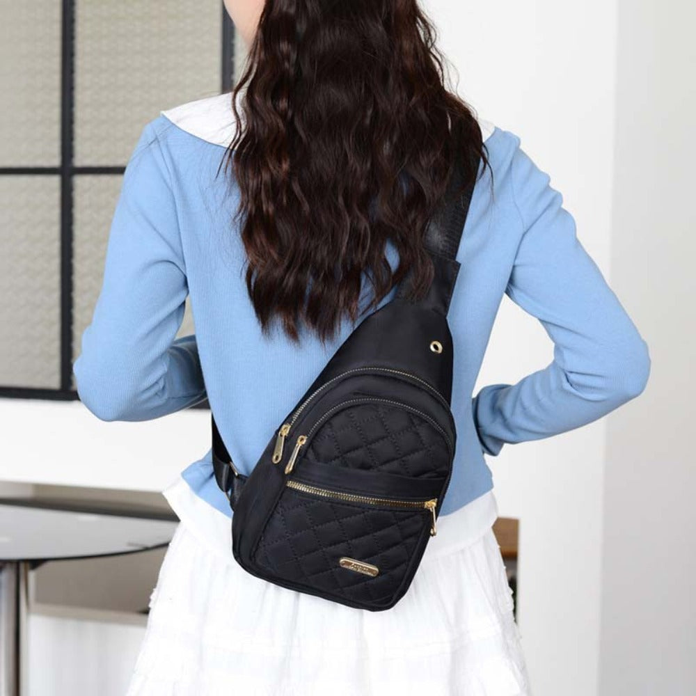 Women's Crossbody Bags PU Waist Bags Chest Bags Fashion Crossbody Backpacks Outdoor Hiking