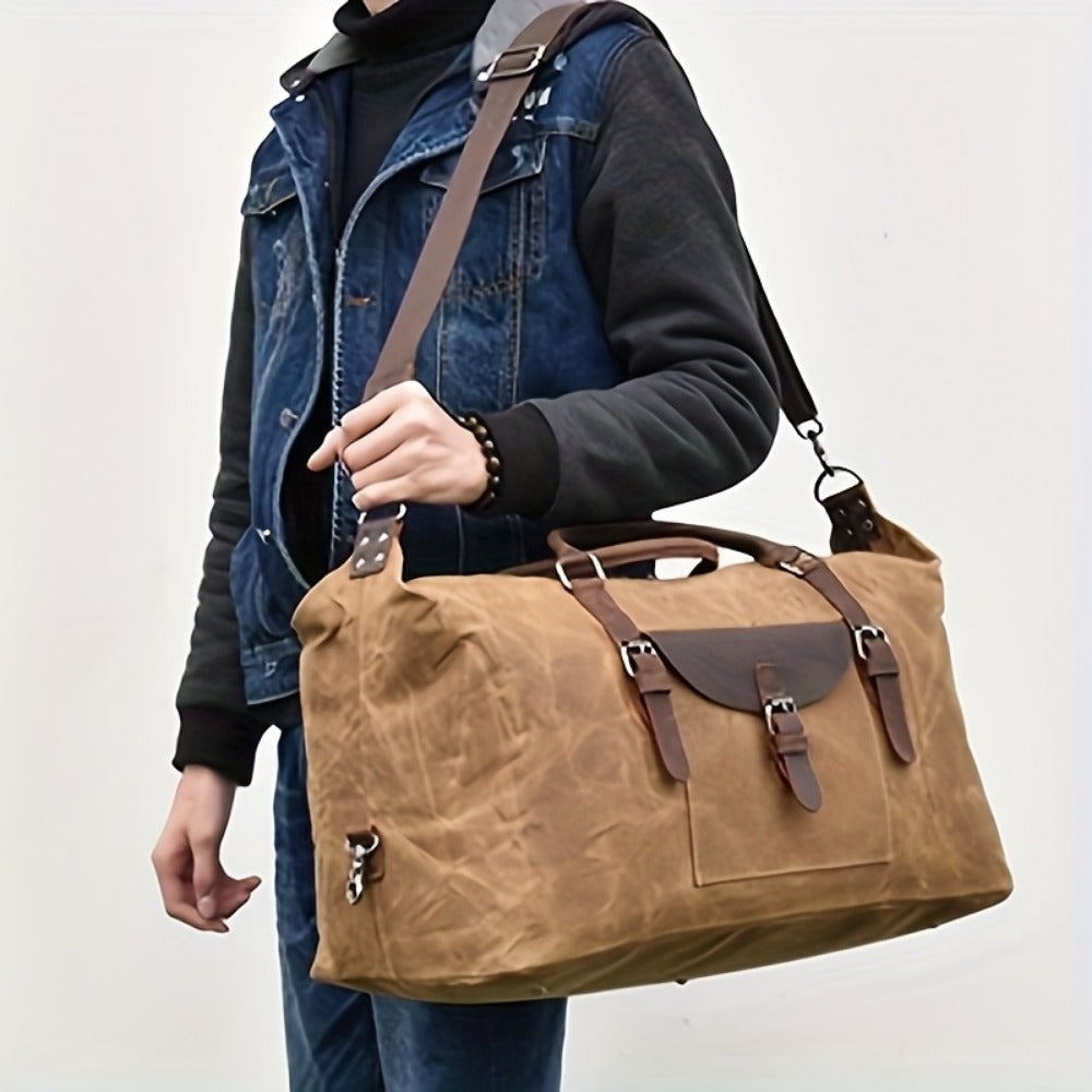 Carry On Luggage – Canvas, Waterproof, Oversized, for Travel | Bag Vero – detail view 13