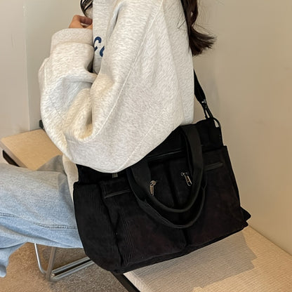 New Korean Casual Handbag, Commuter Fashion Women'S Messenger Bag, Easy Large Capacity Shoulder Bag