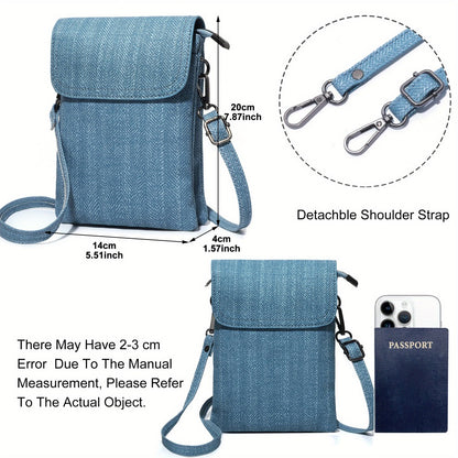 Small Crossbody Bags for Women Cell Phone Purse Wallet Bag with Shoulder Strap, The Best Halloween or Christmas Gift for Friends
