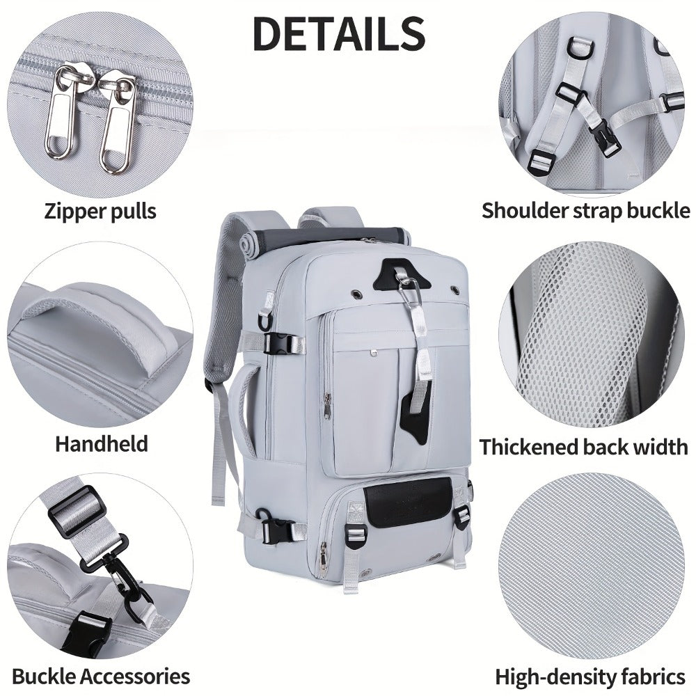 Laptop Backpack – 15.6 Inch, USB Charging, Large Capacity, for Travel | Bag Vero – detail view 14