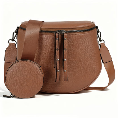 Crossbody Bag for Women – for Travel & Everyday Use, Detachable Strap Plaid Multi | Bag Vero – detail view 26