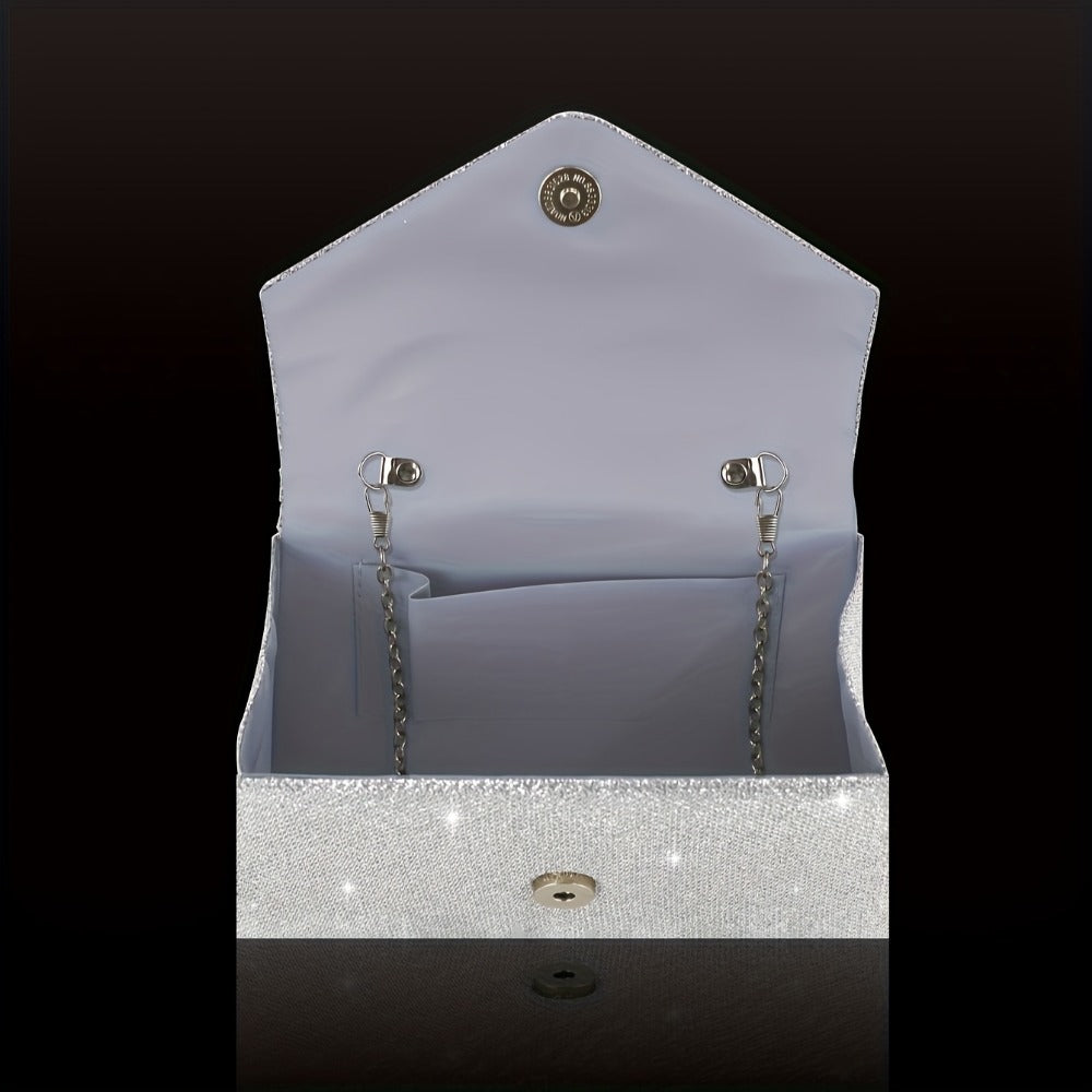Women's Wallet – Sequin Clutch Rhinestone Jewelry Set | Bag Vero – detail view 5