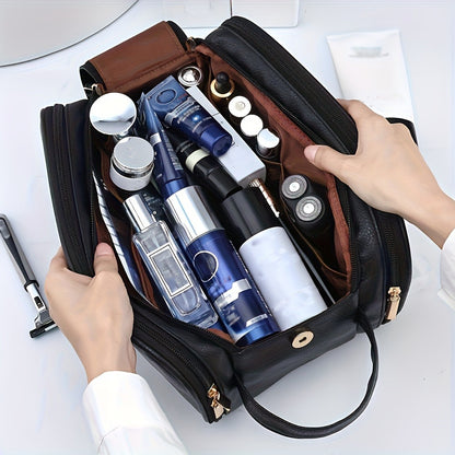 Travel Makeup Bag – for Travel, Large Tri Fold Cosmetic Card | Bag Vero – detail view 11