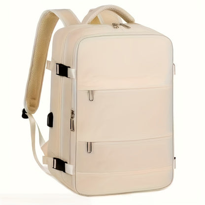 CuteCity Travel Backpack, Unisex Large Capacity Casual Backpack, Stylish And Versatile Multi Compartment Laptop Bag, Men's Business Travel Backpack, Outdoor Portable Multifunctional Multi Pocket Office Commuting Backpack