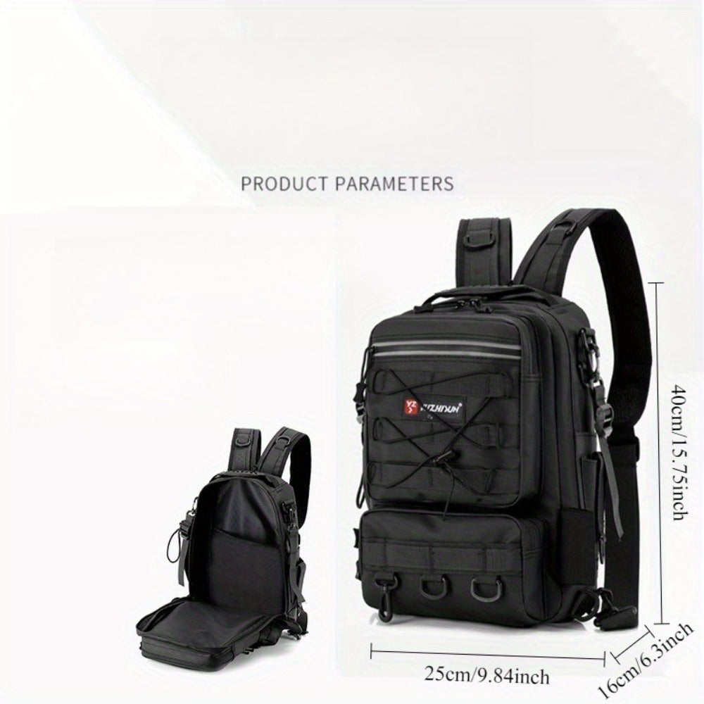 Lure Bag Multi-functional Backpack Large Capacity Wear-resistant High Quality Hanging Position Rich Outdoor Equipment Fishing Bag