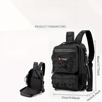 Lure Bag Multi-functional Backpack Large Capacity Wear-resistant High Quality Hanging Position Rich Outdoor Equipment Fishing Bag