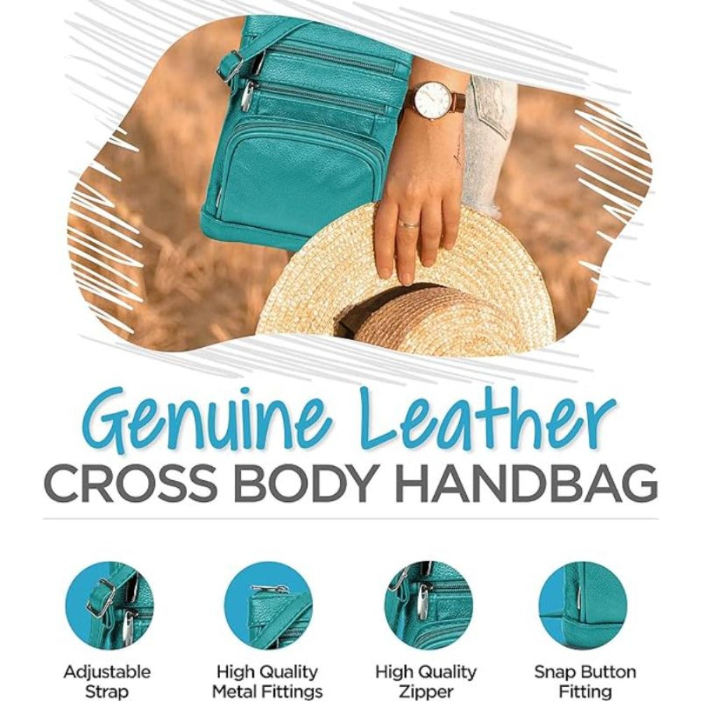 Women's Wallet – Genuine Leather, Multi Pocket, Adjustable Strap | Bag Vero – detail view 15
