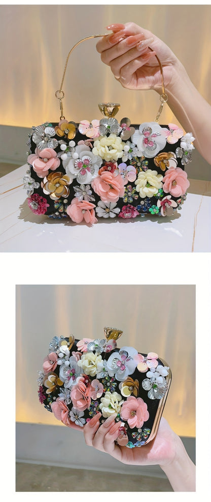 Women's Wallet – Floral Small Square Handheld Fairy | Bag Vero – detail view 23