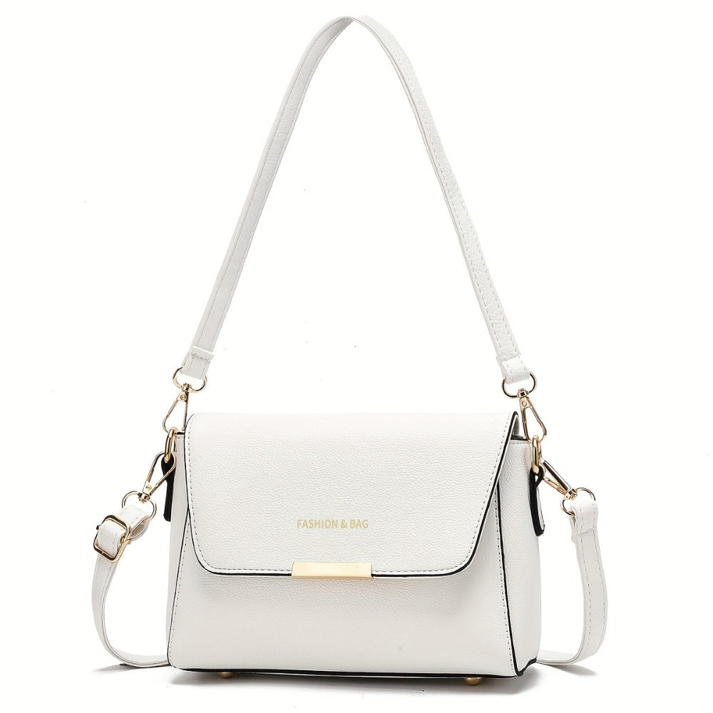 Shoulder Bag for Women – for Work, Elegant Solid Color High End | Bag Vero – detail view 6