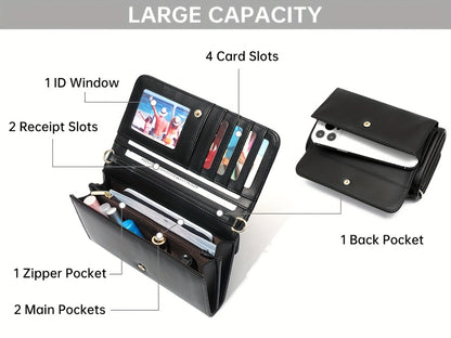Small Crossbody Bag for Women Cell Phone Wallet Purse Mini Shoulder Handbags with Card Slots