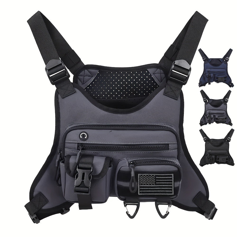 Sling Bag – for Travel & Work, Tactical Sports Chest Hollowed Out | Bag Vero – detail view 20