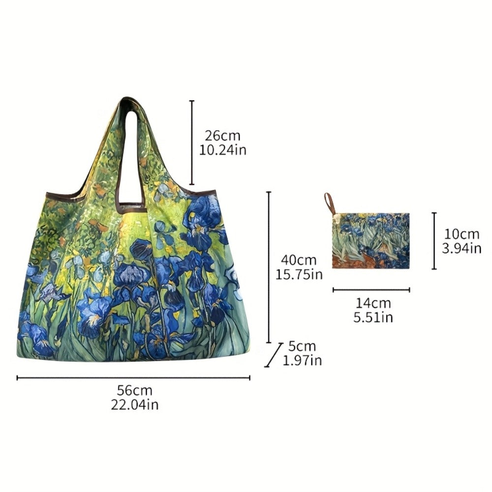 Tote Bag for Women – 2-Pack, Nylon, Foldable | Bag Vero – detail view 2