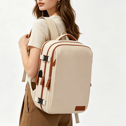 A Versatile And Expandable Outdoor Backpack Suitable for Laptops, Featuring a Wet And Dry Separation Design, Making It an Ideal Choice for Students And Business Travelers. It Can Be Used As Carry-On Luggage And Is Perfect for Casual College Students