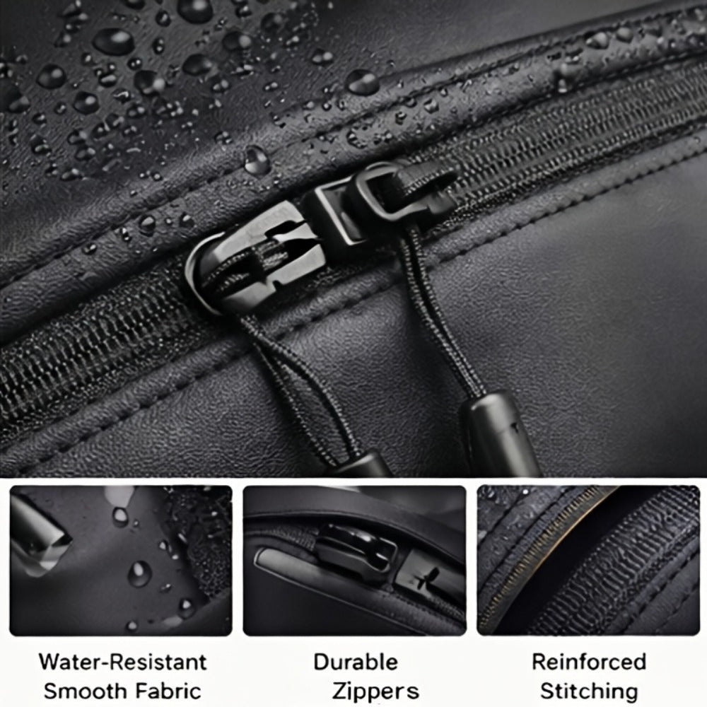 1pc Men's Chest Bag - Adjustable Crossbody Bag with Lightweight Design & Secure Strap, Compact Messenger Bag for Travel, Work, College, Everyday Use - Unisex Sling Bag for Men & Women (Black), College Essentials, Minimalist Style, Highquality Fabric, Urba