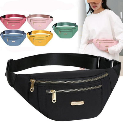 5 Color Waist Bag Waist Bag Holiday Travel Wallet Wallet Belt Waist Bag for Women