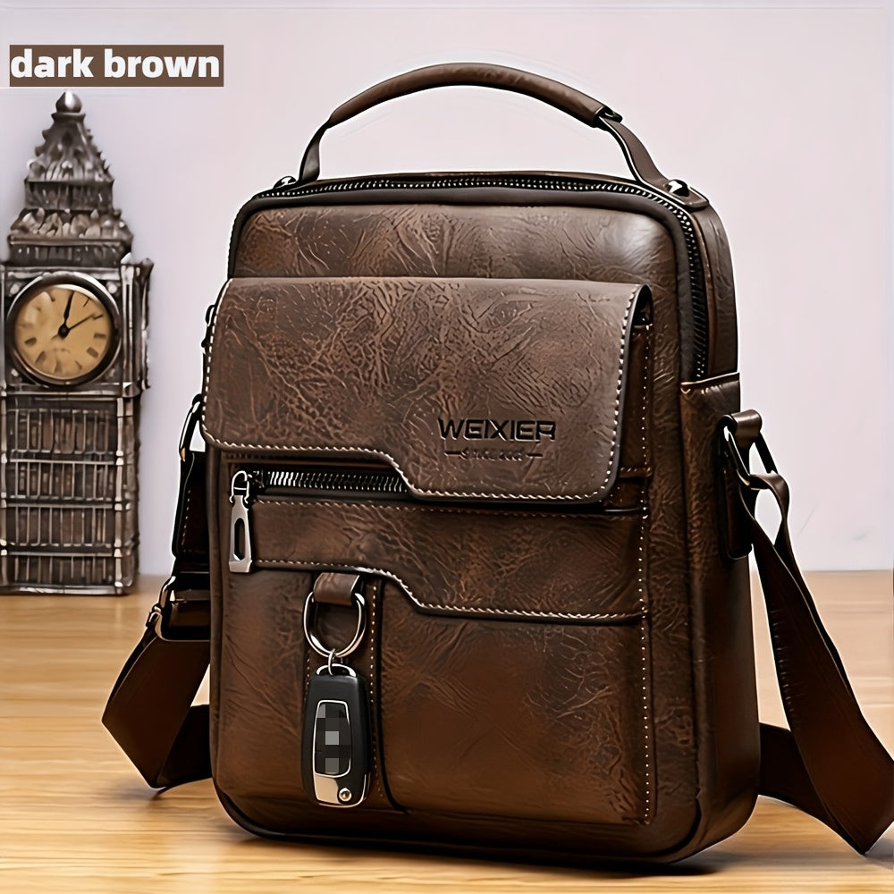 Travel Backpack – Genuine Leather, Large Capacity, Adjustable Strap, for Travel & Work | Bag Vero – detail view 14