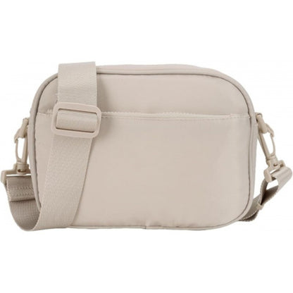 Compact Checkered Crossbody Bags for Women, Featuring a Nylon Shoulder Design And a Wide Strap