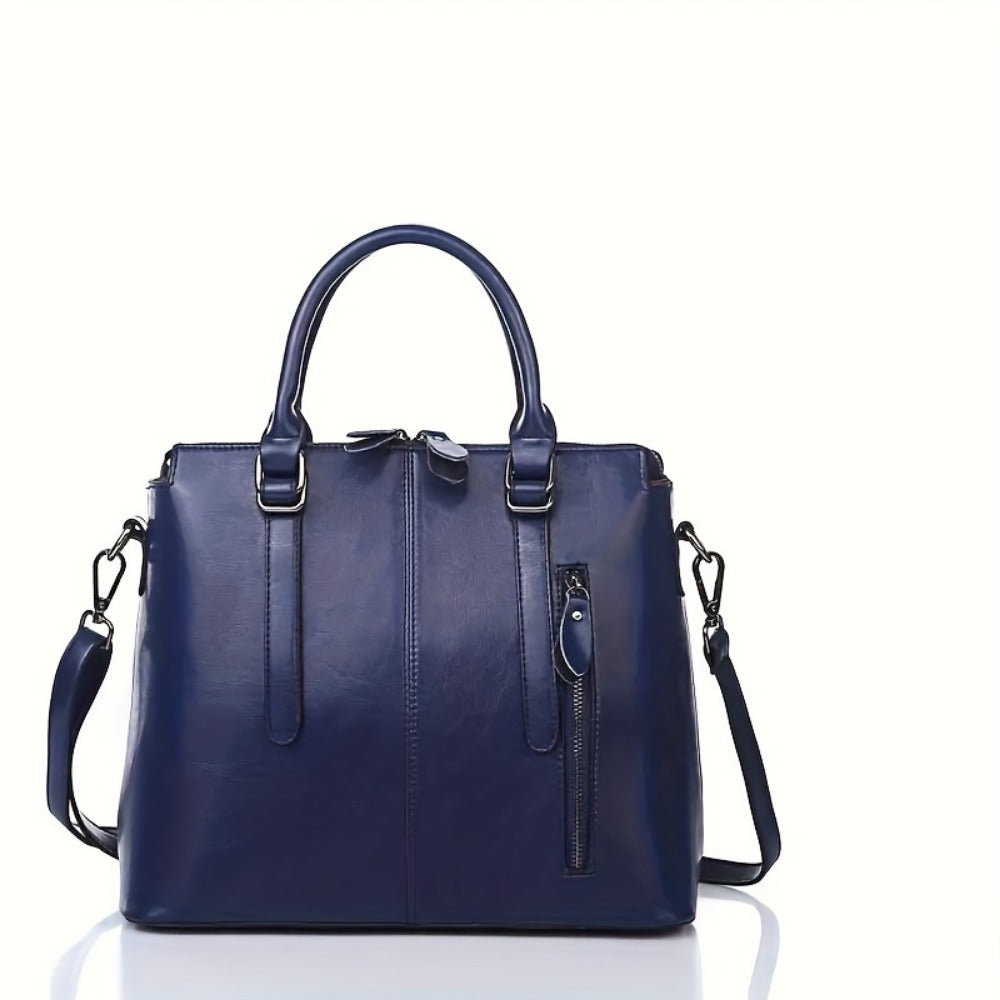 Crossbody Bag for Women – Genuine Leather, for Travel & Work | Bag Vero – detail view 13