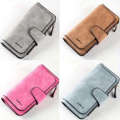 Women's Wallet – for Everyday Use, Trifold Long Card Slots Synthetic | Bag Vero – detail view 4