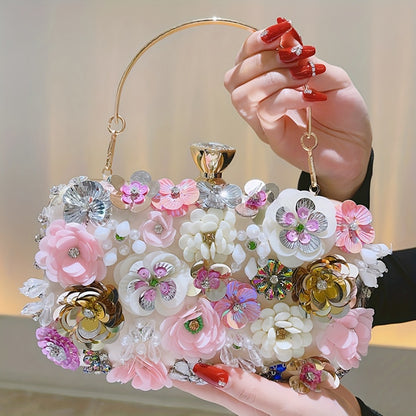 Women's Wallet – Floral Small Square Handheld Fairy | Bag Vero – detail view 10