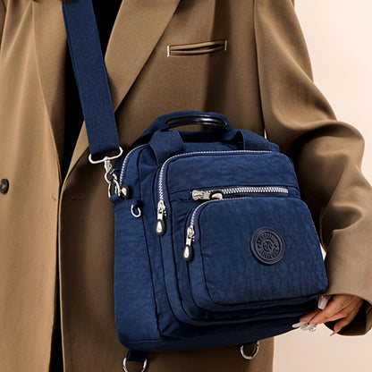 New Trendy Lightweight Handbag, Fashionable Casual Backpack, Large Capacity Multifunctional Shoulder Crossbody Bag, Handbag