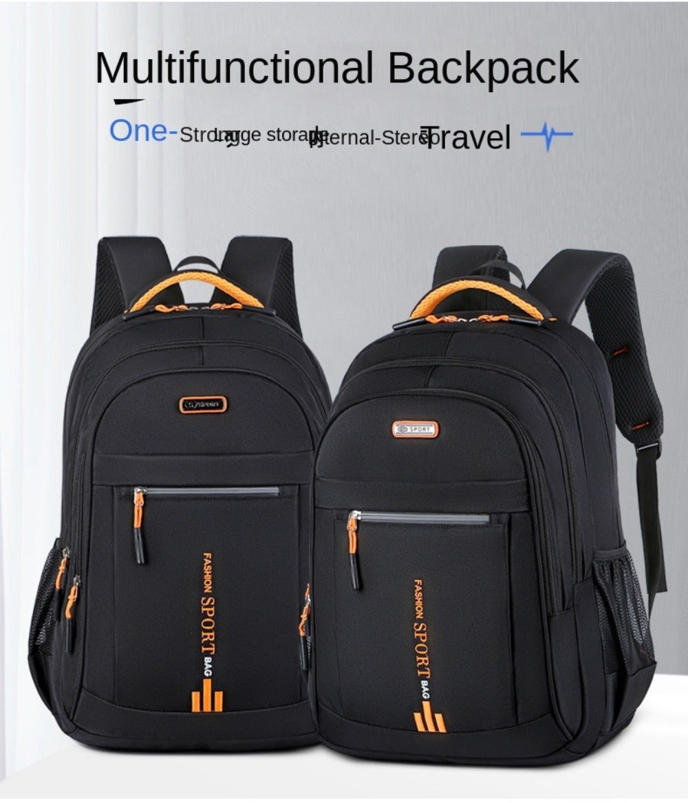 Men's Large Capacity Business Laptop Backpack, Travel and Sports Bag for Women