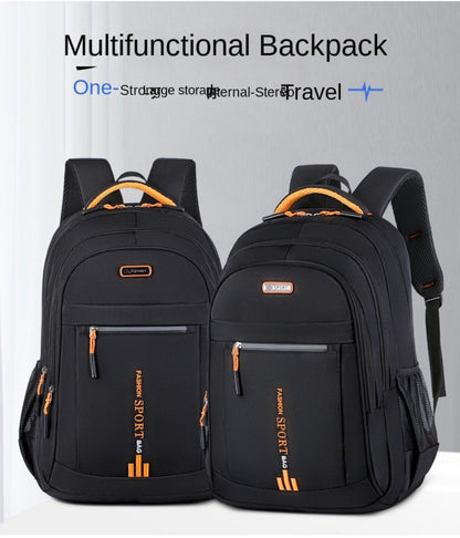Men's Large Capacity Business Laptop Backpack, Travel and Sports Bag for Women